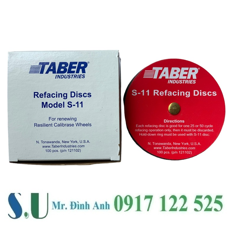 Giấy mài Taber S-33: Giải pháp chuẩn hóa kết quả thử nghiệm