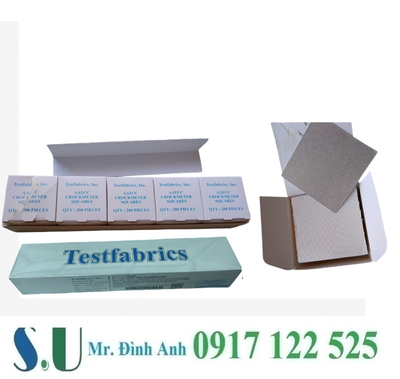 Vải Đo Độ Bền Ma Sát Theo Tiêu Chuẩn AATCC Từ Hãng Fabric – Giải Pháp Kiểm Định Chuẩn Quốc Tế