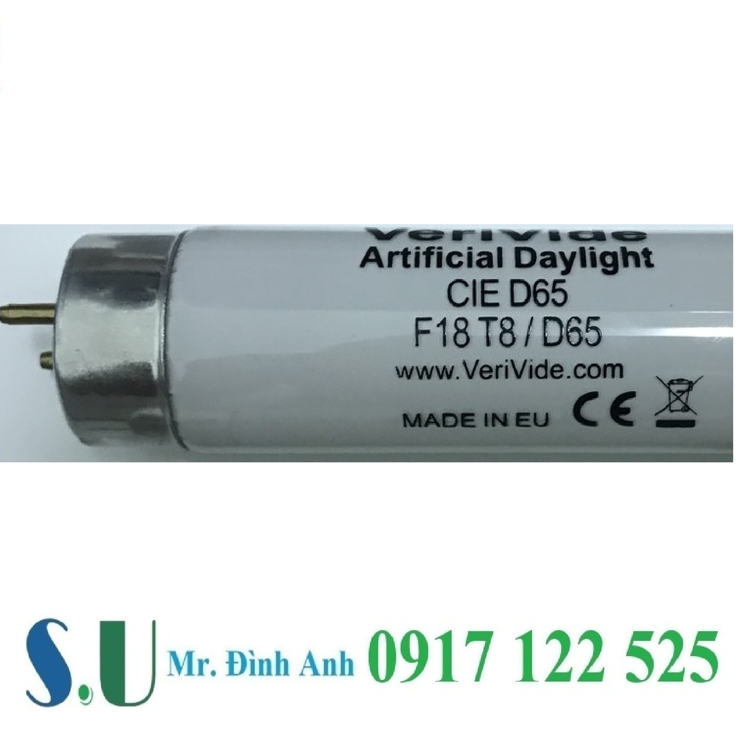 Bóng Đèn D65 F18T8/D65 Hãng VeriVide: Chuẩn Mực Ánh Sáng So Màu Quốc Tế