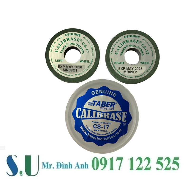 Đá mài Taber CS-17: Giải pháp chuẩn đoán độ bền vật liệu